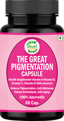 Allwell-organics THE GREAT PIGMENTATION CAPSULE(30 Capsules)