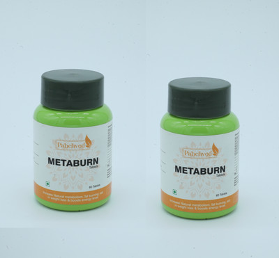 panchved MetaBurn 60 Tablets Each Bottle(Pack of 2, 120 Tablets)