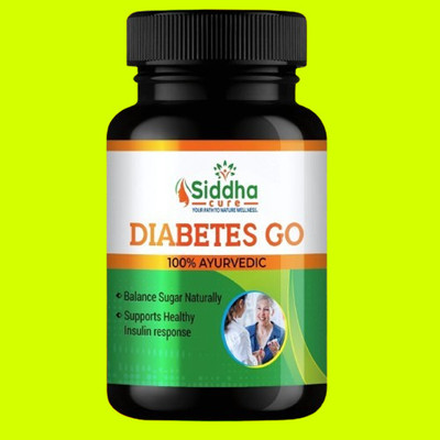 Siddha cure Diabetes Go Natural Capsules – Herbal Support for Blood Glucose(30 Capsules)