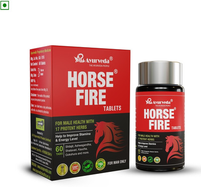 Horse Fire Tablets For Men| Pack of 60(60 Tablets)