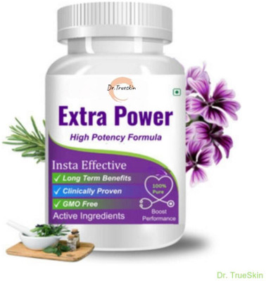 Dr.TrueSkin Extra Power Capsules For Men’s Daily Energy Boost(30 Capsules)