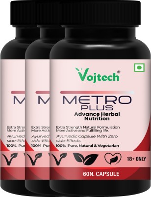 Vojtech Metro Health Power Tablets For Men / Stay Active All Day / Stress Reliefe(Pack of 3)