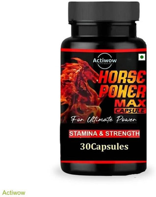 Horse Power Max Capsules Men’s Herbal Ally for Lasting Strength X09(30 Capsules)