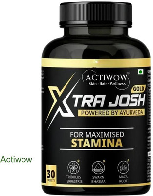 ACTIWOW Xtra Josh Gold Capsules - Fuel for Peak Life(30 Capsules)