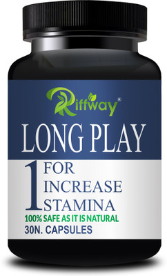 Riffway Long Play _ Herbal Tablet Stamina Capsule For Better Strength(30 Capsules)