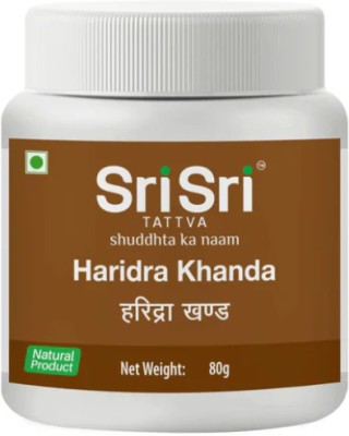 SRI SRII TATTVA Haridra Khanda Churna - Anti Allergic, 80g(Pack of 4)