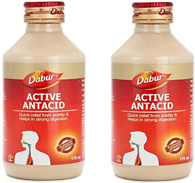 Dabur Active Antacid (170ml) PACK OF 2)(Pack of 2, 340 ml)