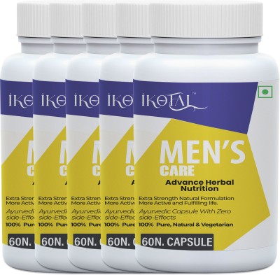 IKOTAL Mens Care Health Power Capsule For Men / Stays Active All Day / Restore Stamina(Pack of 5)