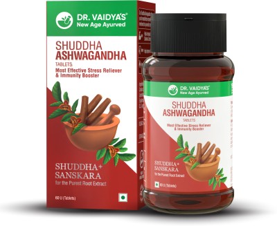 Dr. Vaidya's Shuddha Ashwagandha | Stress Reliever | Support Strength, Energy & Immunity
