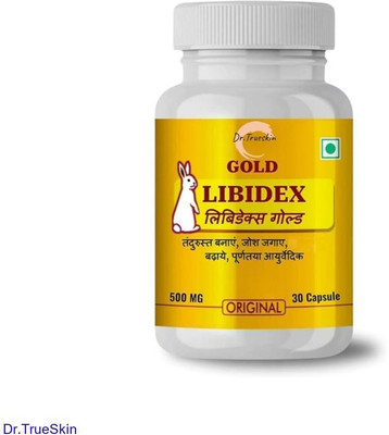 Dr.TrueSkin Libidex Gold Capsules Enhancer Daily Use Endurance Wellness(30 Capsules)