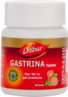 Dabur Gastrina 180 Tab(Pack of 3, 180 Tablets)