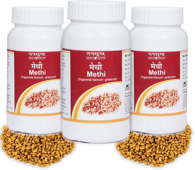 Tansukh Methi Churna | Fenugreek Seed Powder | Methi Dana Powder | 100 G x 3 | Pack Of 3(Pack of 3, 100 g)