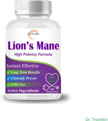 Dr.TrueSkin Lion's Mane Capsule Natural Power, All Day Long(30 Capsules)