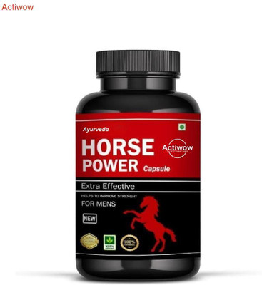 ACTIWOW Horse Power Capsule Energy & stamina booster for men(30 Capsules)