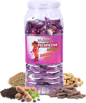 Multani Pachmeena Digestive Care Imli Candy | Reduce Indigestion, Bloating -(150 Tablets)