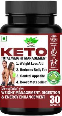 BIRJI HERBALS KETO TOTAL WEIGHT MANAGEMENT CAPSULES(30 Capsules)