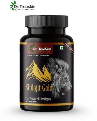 Dr.TrueSkin Shilajit Gold Natural Vital Daily 30 Capsules(30 Capsules)