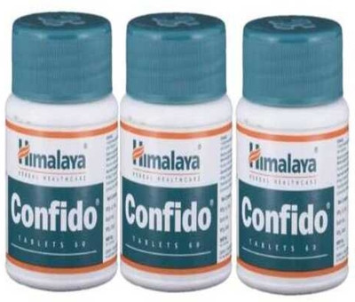 HIMALAYA Confido Tablet Pack of 3(Pack of 3, 60 Tablets)