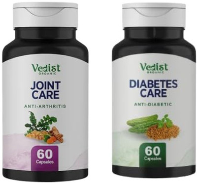 Vedist Organic Vedist Joint Care Juice 1L & Ashwagandha Powder 100g | Strength & Flexibility(Pack of 2, 200 g)