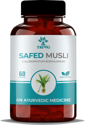 Trivang Musli Capsule for Strength, Immunity & Stamina 500mg- 60 Capsule (500 mg)(Pack of 60, 500 mg)