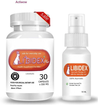 libidex Capsule & Oil Unleash the Power of Herbs X11(30 Capsules)