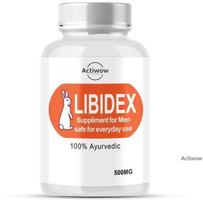 ACTIWOW Libidex Capsules Herbal Kickstart for the Modern Man(30 Capsules)
