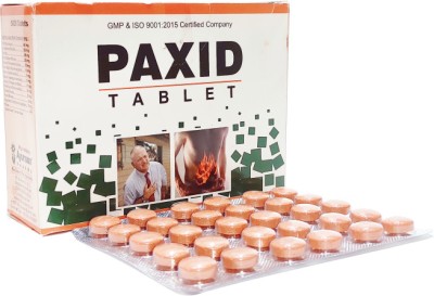 Ayursun Pharma Paxid Tablet - Herbal Medicine For Gastritis Duodenal And Gastric Ulcers(Pack of 3)