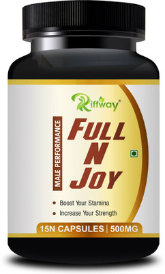 Riffway Full N Joy _ Ayurvedic Dava Stamina Capsule For Better Strength(15 Capsules)