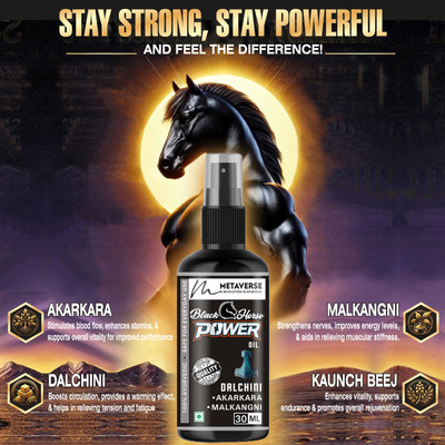 METAVERSE Timing Capsule Natural Ingredient for Men Vigour & Vitality Ayurvedic Capsule(30 ml)