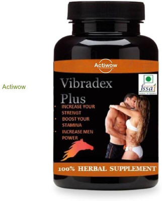 ACTIWOW Vibradex Plus Capsule Your Path to Herbal Health I09(30 Capsules)