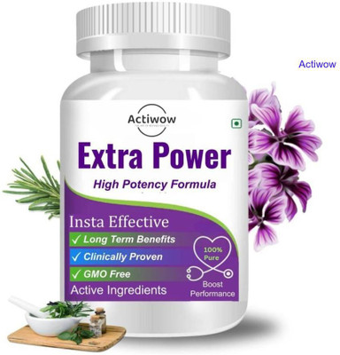 ACTIWOW Extra Power Capsules - Recharge for Men(30 Capsules)