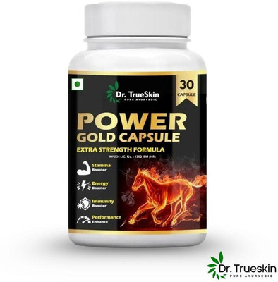Dr.TrueSkin Power Gold Daily Men’s Vital Plus 30 Capsules A01(30 Capsules)