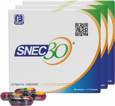 SNEC30 SNEC 30 15 Caps3 Nos(Pack of 3, 45 Capsules)