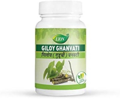 LION Giloy Ghanvati Tablets 100 Tablets pack of 4(Pack of 4)