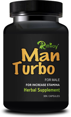 Riffway Man Turbo _ Herbal Tablet Stamina Capsule For Better Strength(30 Capsules)