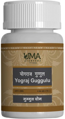 Uma Ayurveda Yograj Guggul 80 Tab Useful in Bone, Joint and Muscle Care Pain Relief(Pack of 2)