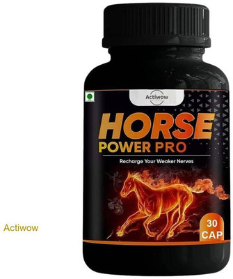 ACTIWOW Horse Power Pro Capsule Enhance stamina & performance CWEED17 A01(30 Capsules)