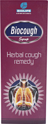 Bio Skylife Biocough Syrup Herbal Cough Remedy Syrup 200ml(Pack of 4, 800 ml)