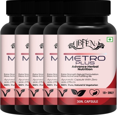 IBFEN Metro Health Power Medicine For Men | Stay Active All Day Ensuring Powerful(Pack of 5)