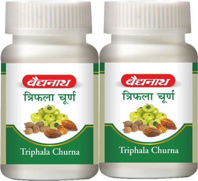Baidyanath Triphala Churna, Improves Bowel Movement & Indigestion, Constipation and Digestive Disorders | Effective in Tridoshashamak and Eye disorders |(Pack of 2, 800 g)