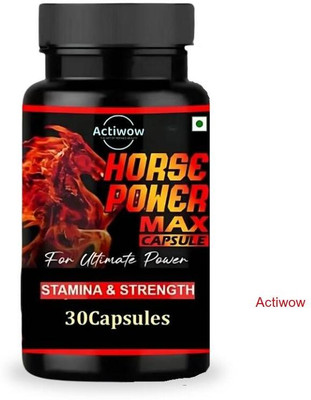Horse Power Max Capsules Natural Stamina Boost for Men G89(30 Capsules)