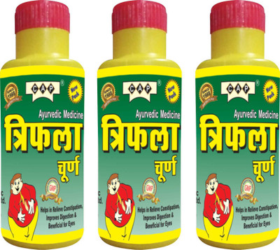 c a p triphala churan relives constipation acidity & gas100gms each(Pack of 3, 300 g)