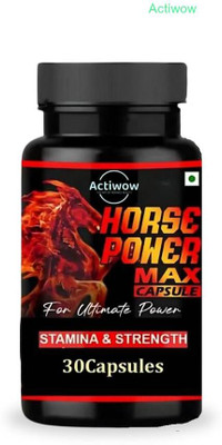 Horse Power Max Capsules Ignite Passion & Improve Physical Energy X09(30 Capsules)