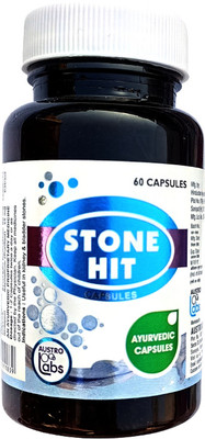 Austro Labs AUSTRO STONE HIT CAPS 60 strong diuretic action to crush and flush stone(1 Capsules)