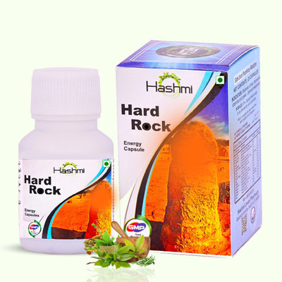 Hashmi Hard rock 20 capsule for men | stamina, energy & vitality(20 Capsules)