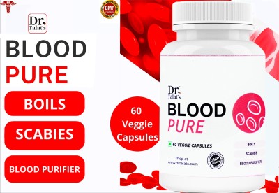 Dr Talat's Blood Pure 60 Capsules Skin Eruptions | Scabies | Acne Blood | Boils(Pack of 60)