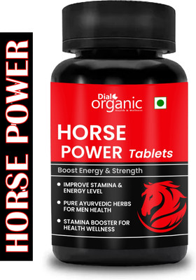 dial organic Horse Power Ayurvedic Capsules for Performance Booster for Men – 30 Capsules(30 Capsules)