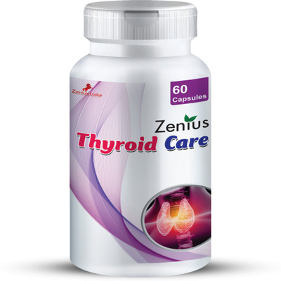 Zenius Thyroid Care Capsule for Manage Thyroid & Swelling or Swing Fast Releafe(60 Capsules)