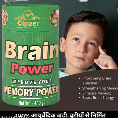 CIPZER Brain Power Prash|Improves your concentration power(Pack of 1)-400 gm(400 g)