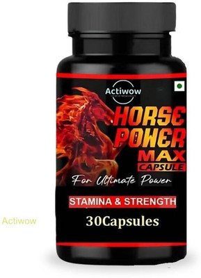 Horse Power Max Capsules Enhance Stamina & Vigor Naturally X09(30 Capsules)